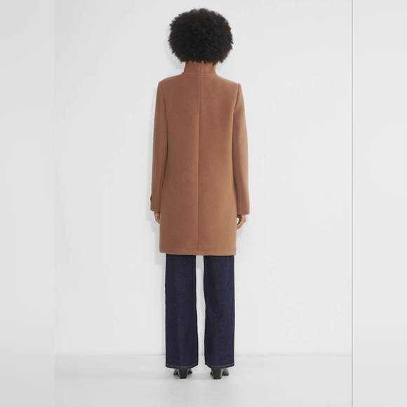 The Cocoon Coat - Soft Wool Cashmere - Picture 8 of 9